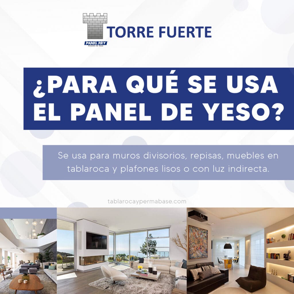 PARA QUE SE USA EL PANEL DE YESO jpg