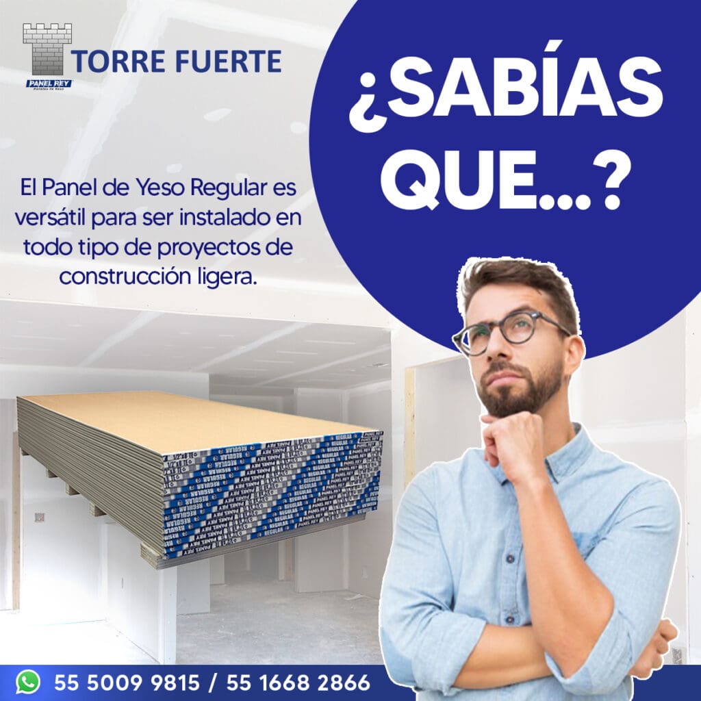 SABIAS QUE PANEL DE YESO REGULAR JPG