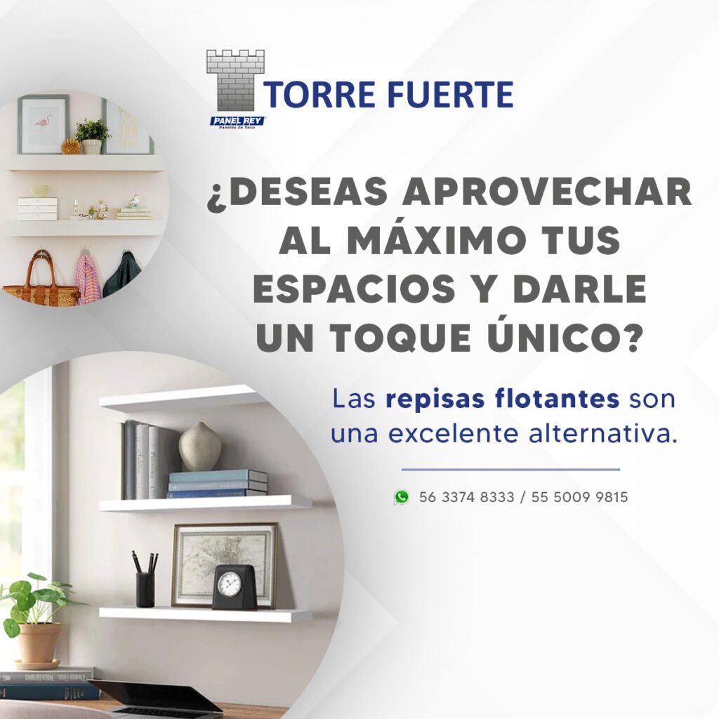 APROVECHAR ESPACIOS CON REPISAS FLOTANTES JPG