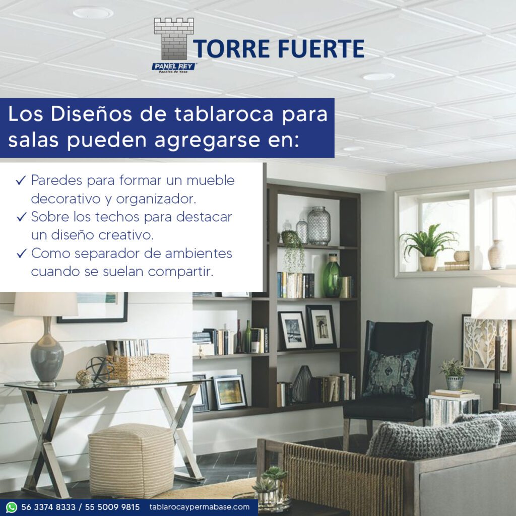 DISEÑOS DE TABLAROCA PARA SALAS JPG
