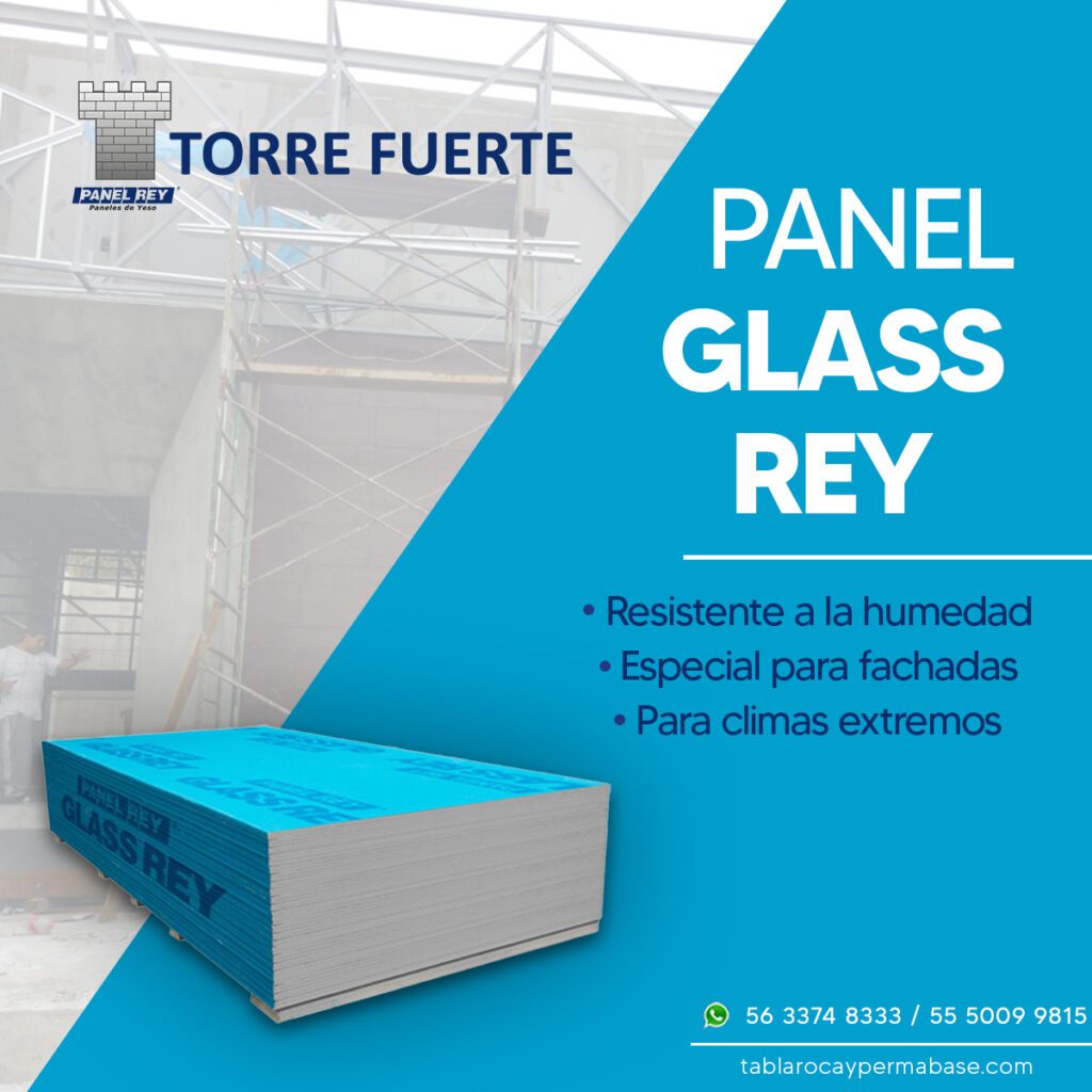 Panel de Yeso Glass Rey