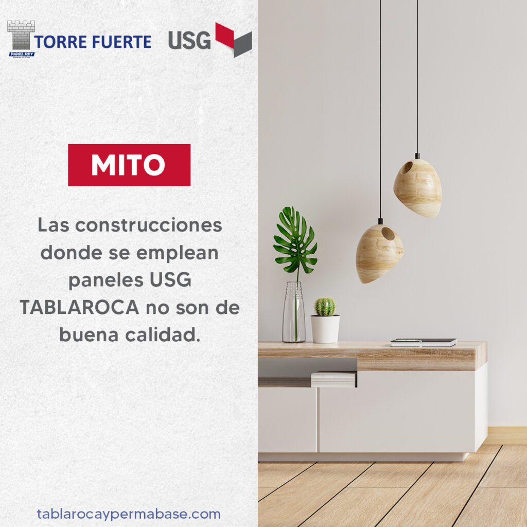 MITO Y REALIDAD DE CALIDAD DE USG TABLAROCA 1 DE 2 JPG