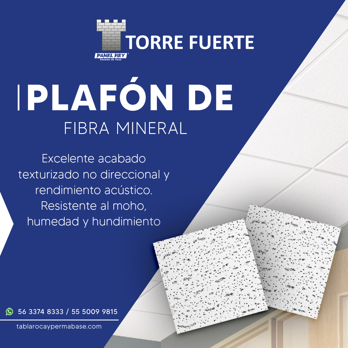 PLAFON DE FIBRA MINERAL jpg