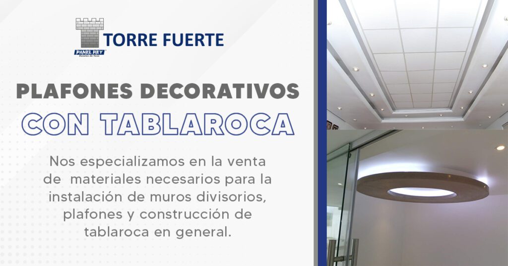 PLAFONES DECORATIVOS CON TABLAROCA JPG