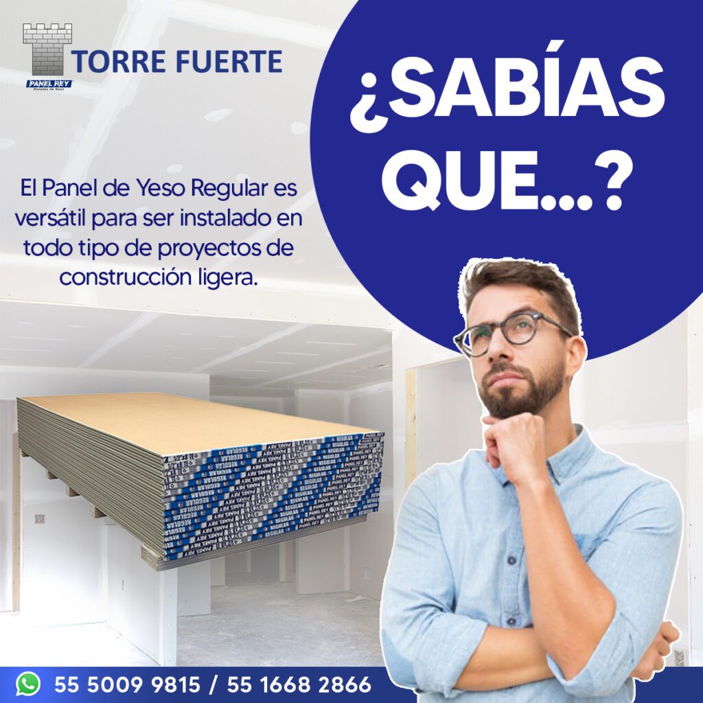 SABIAS QUE PANEL DE YESO REGULAR JPG